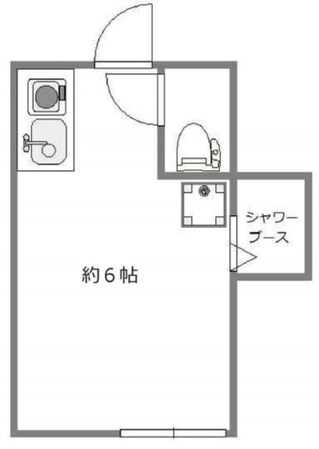 孔雀世田谷の物件間取画像